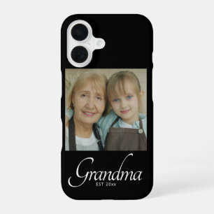 Oma Opgericht Foto Cadeau iPhone 16 Hoesje