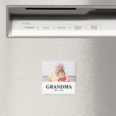 Oma Opgericht Foto Cadeau Magneet (Insitu (Vaatwasser))