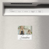 Oma Opgericht Foto Cadeau Magneet (Insitu (Vaatwasser))