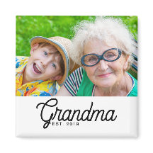 Oma Opgericht Foto Cadeau