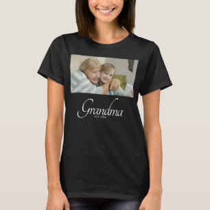 Oma Opgericht Foto Cadeau T-shirt