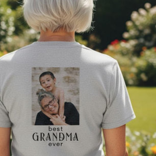 Oma Opgericht Foto Cadeau T-shirt