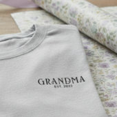 Oma Opgericht Foto Cadeau T-shirt