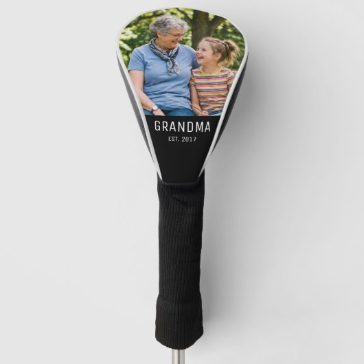 Oma Opgericht Foto  Golfheadcover (Voorkant)