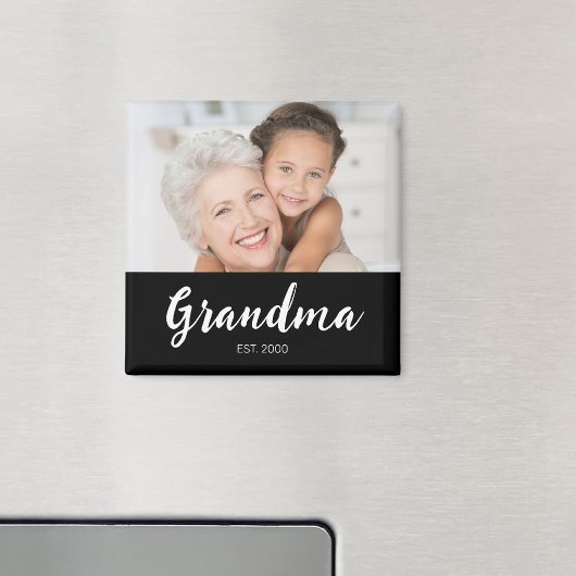 Oma Opgericht Foto Oma Dag Magneet