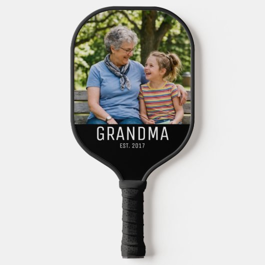 Oma Opgericht Foto Pickleball Paddle (Voorkant)
