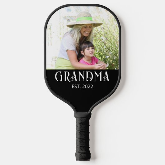 Oma Opgericht Foto Pickleball Paddle (Voorkant)