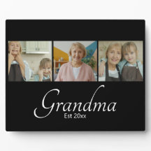 Oma Opgericht Jaar Aangepaste 3 Foto Collage Cadea