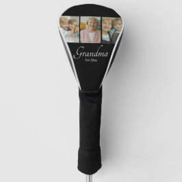 Oma Opgericht Jaar Aangepaste 3 Foto Collage Cadea Golfheadcover