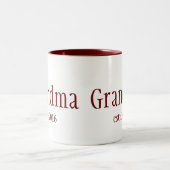  Oma opgericht jaar Tweekleurige Koffiemok (Center)