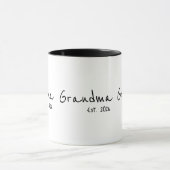 Oma Opgericht Nieuw Oma Cadeau Mok (Midden)