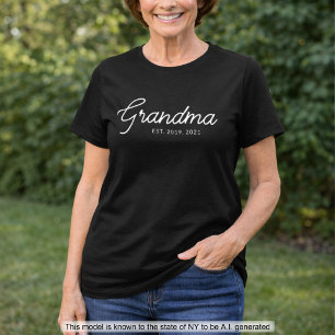 Oma Opgericht Nieuw Oma Cadeau T-shirt
