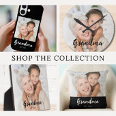 Oma Opgericht Schrift Foto T-shirt