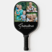 Oma Opgericht Script 3 Foto Pickleball Paddle (Voorkant)