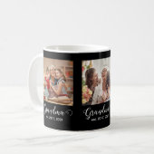 Oma Opgericht Script Cadeau 3 Foto Koffiemok (Voorkant links)
