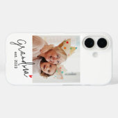 Oma Opgericht Script Foto Case-Mate iPhone Case (Achterkant (horizontaal))