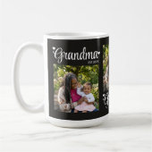 Oma Opgericht Script Moeder Foto Cadeau Koffiemok (Links)
