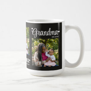 Oma Opgericht Script Moeder Foto Cadeau Koffiemok