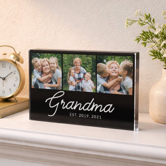 Oma Opgericht Script Zwart 3 Foto