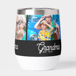 Oma Opgericht Script Zwart 3 Foto Geïsoleerd