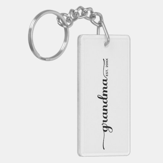 Oma opgericht sleutelhanger (Voorkant Links)