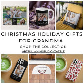 Oma Opgericht Wit script 3 foto iPhone 15 Case