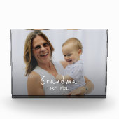 Oma Opgericht witte script 3 foto (Voorkant)