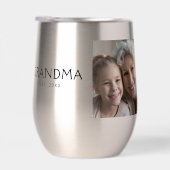 Oma Opgericht Zwarte Typografie Foto (Rechts)