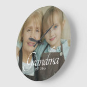Oma Opgerichte Foto Cadeau Grote Klok (Hoek)