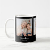 Oma Opgerichte Script Black 3 Foto Koffiemok (Links)