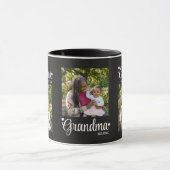 Oma Opgerichte Script Moeder Foto Cadeau Mok (Midden)