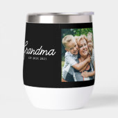 Oma Opgerichte Script Zwarte Foto (Links)