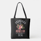 Oma opnieuw in het Spaans Tote Bag (Achterkant)