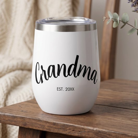 Oma Oprichting Jaar Wit Chic