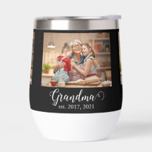 Oma Oprichtingsjaar Modern Wit Schrift Foto