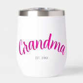 Oma Oprichtte Jaar Wit Chic (Voorkant)