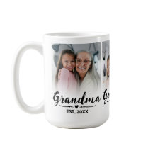 Oma Oprichtte Zwarte Cute Script 3 Foto