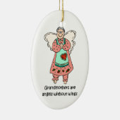 Oma ormanent keramisch ornament (Rechts)