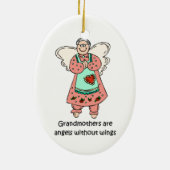 Oma ormanent keramisch ornament (Achterkant)