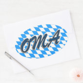 Oma Ovale Sticker (Envelop)