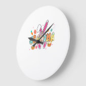 Oma Pasen Oma Coquette Konijnenoren Eieren Ba Grote Klok (Hoek)