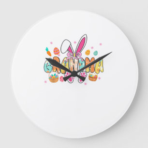 Oma Pasen Oma Coquette Konijnenoren Eieren Ba Grote Klok