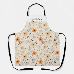 Oma Peach Floral Schort