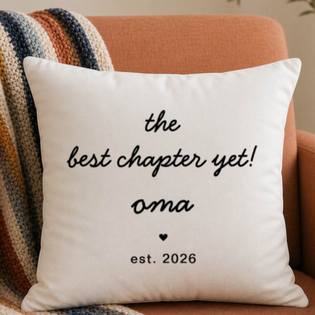 Oma Pillow Gift | Het beste hoofdstuk tot nu toe Kussen (Creator heeft geüpload)