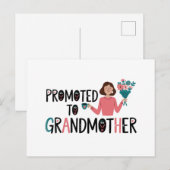 Oma promotie briefkaart (Voorkant / Achterkant)