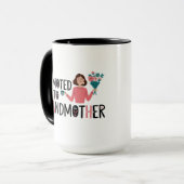 Oma promotie mok (Voorkant links)