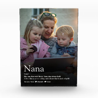 Oma Quote Modern Fun Cool Fotoblokken