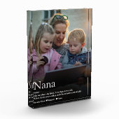 Oma Quote Modern Fun Cool Fotoblokken (Links)