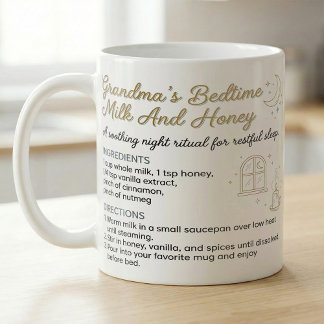 Oma Recept Slaapdrank Honing Melk Ingredienten  Koffiemok