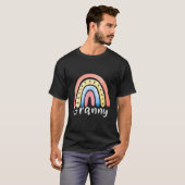 Oma Regenboog Grootmoeder Opa T-shirt (Voorkant volledig)